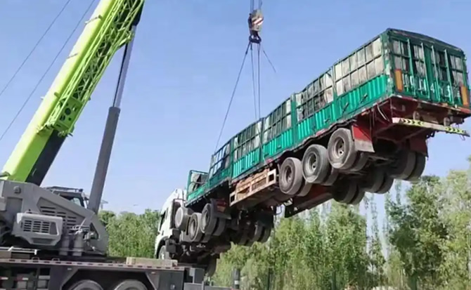 增城区道路脱困救援案例